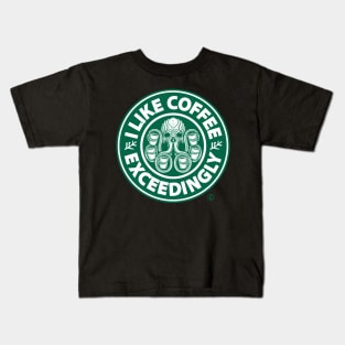 Lovecraft Coffee - Azhmodai 22 Kids T-Shirt